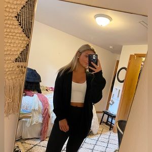 black wild fable cardigan size medium